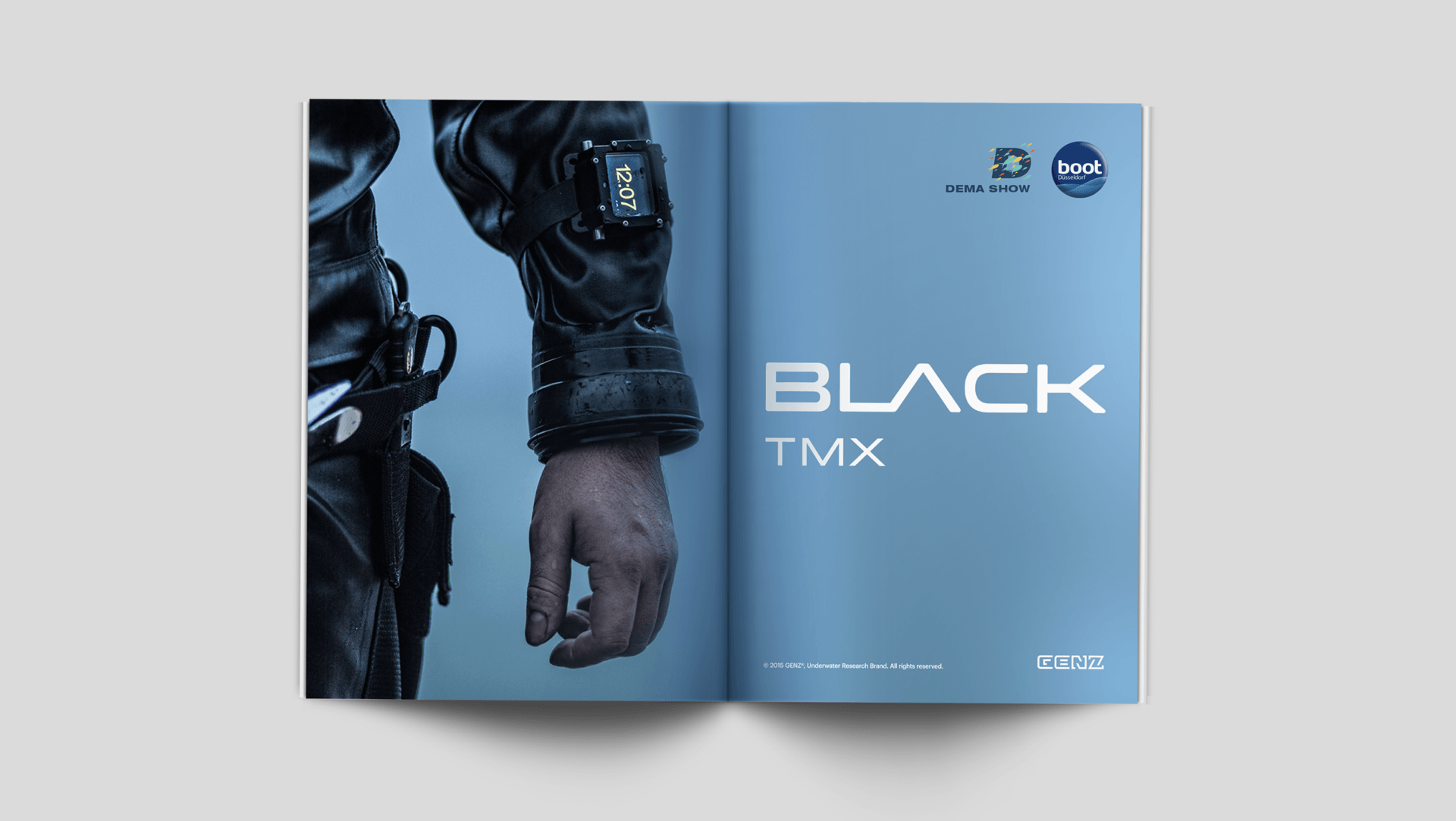 Genz Notebooks Design Genz – a brand of dive computers used for World Record-breaking ...